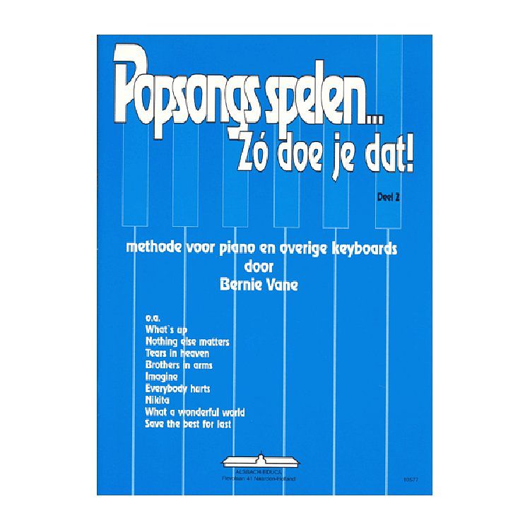 Foto van Emc popsongs spelen 2 - bernie vane lesboek