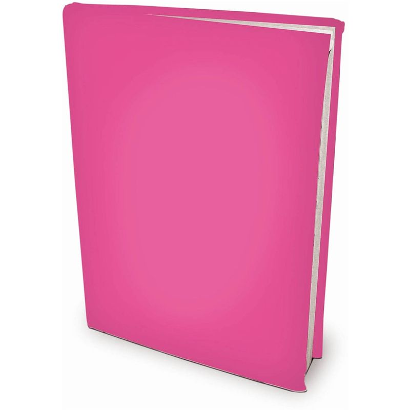 Foto van Rekbare boekenkaften a4 - roze - 6 stuks