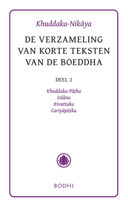 Foto van Khuddaka-nikaya - ebook (9789492166227)