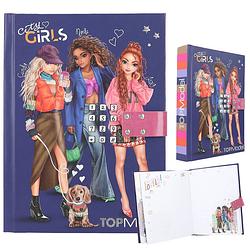 Foto van Topmodel dagboek city girls met geheime code