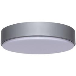 Foto van Led plafondlamp - aigi santi - opbouw rond 20w - natuurlijk wit 4000k - mat grijs - aluminium