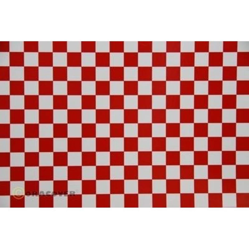 Foto van Oracover 97-010-023-010 plotterfolie easyplot fun 4 (l x b) 10 m x 20 cm wit, rood