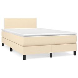 Foto van The living store boxspringbed - pocketvering matras - middelharde ondersteuning - huidvriendelijk topmatras - 203 x 120