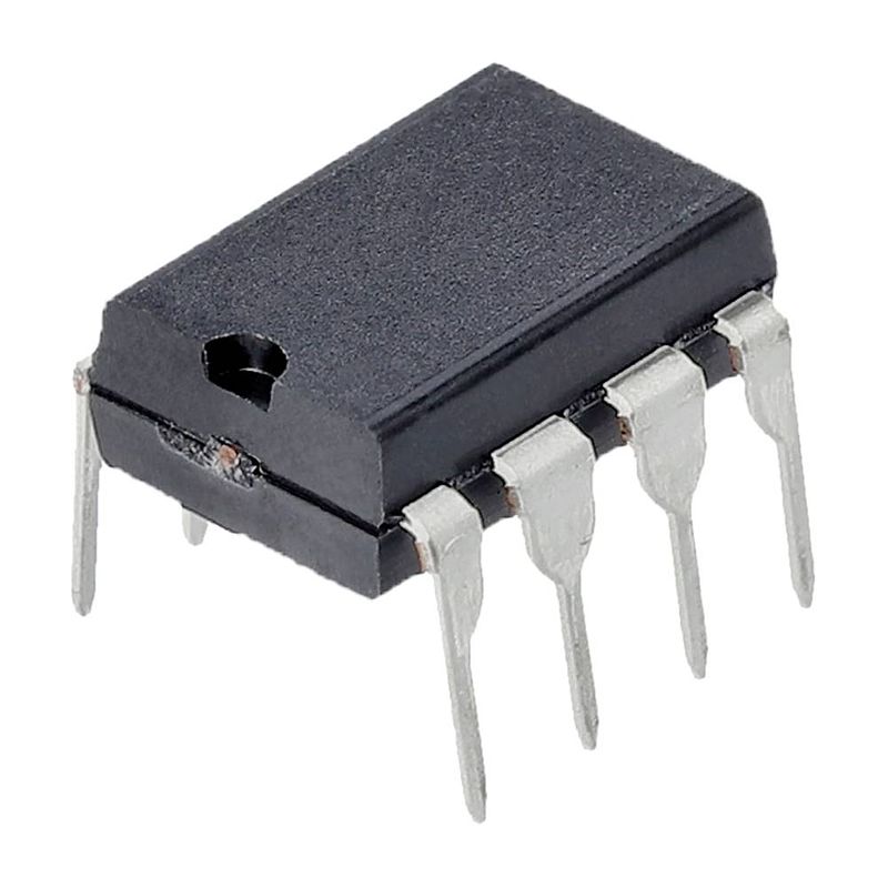 Foto van Texas instruments mc1458p lineaire ic - operiational amplifier, buffer amplifier tube