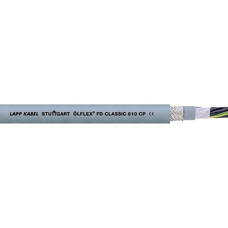 Foto van Lapp 26402-300 geleiderkettingkabel ölflex® classic fd 810 cp 4 g 0.50 mm² grijs 300 m