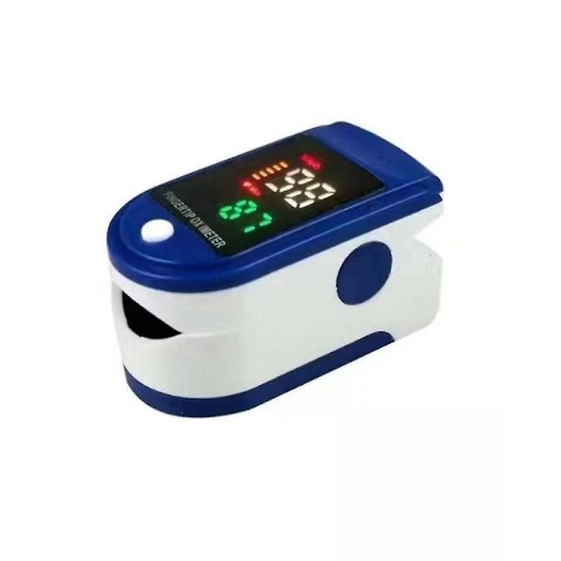 Foto van Saturatiemeter - oximeter - zuurstofmeter vinger met hartslagmeter