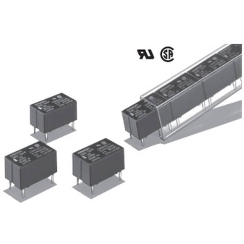 Foto van Omron g6e-134pl-st-us-dc5 printrelais 5 v/dc 3 a 1x wisselcontact 1 stuk(s) bag