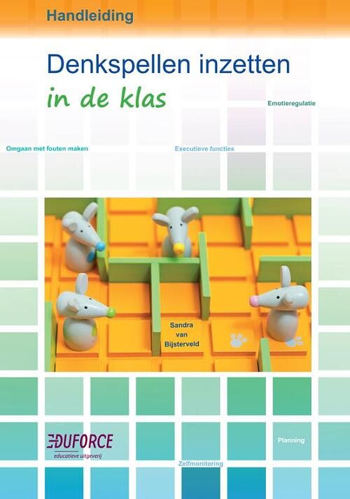 Foto van Denkspellen inzetten in de klas - sandra van bijsterveld - paperback (9789491510861)