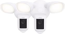 Foto van Ring floodlight cam wired pro wit duo-pack