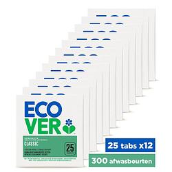 Foto van Ecover - vaatwastabletten classic - jaarbox 12 x 25 tabs