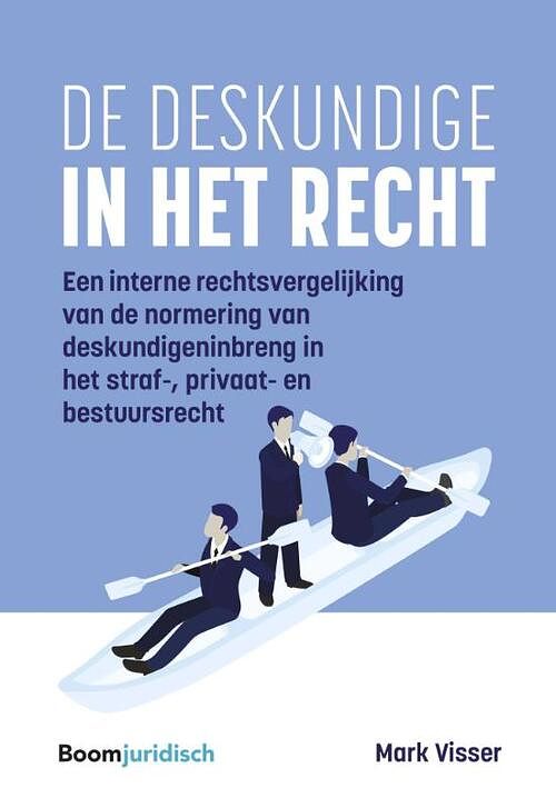 Foto van De deskundige in het recht - mark visser - paperback (9789462128217)