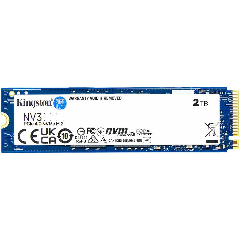 Foto van Kingston 2000g nv3 pcie 4.0 nvme ssd m.2 2280