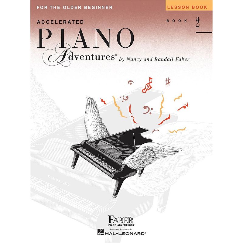 Foto van Hal leonard piano adventures for the older beginner lesson bk2 pianoboek