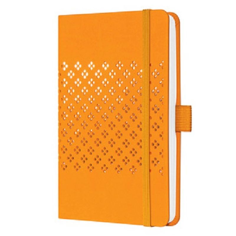 Foto van Sigel notitieboek jolie hardcover gelinieerd a6 oranje