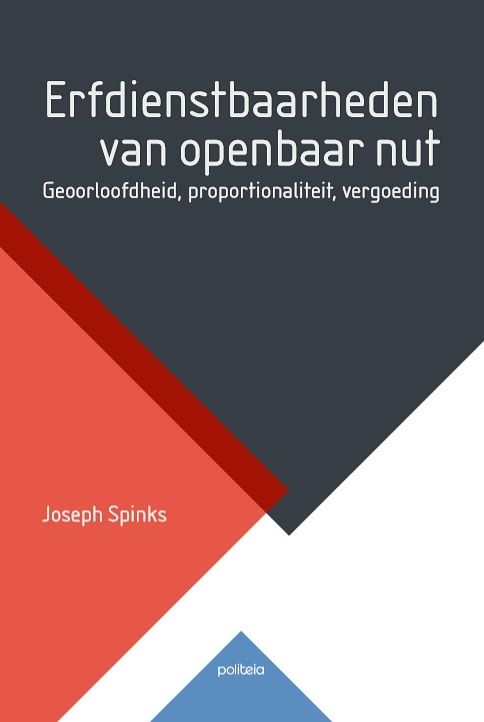 Foto van Erfdienstbaarheden van openbaar nut - joseph spinks - paperback (9782509031839)