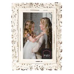 Foto van Haes deco - fotolijst 10x15 beige, formaat 15x2x20 cm - shabby chic