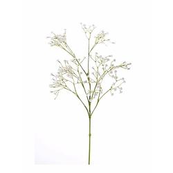 Foto van Kunstbloemen gipskruid/gypsophila takken wit 65 cm - kunstbloemen