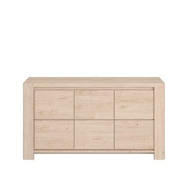 Foto van Parisot dressoir portland - eikenkleur - 85x159x48 cm - leen bakker