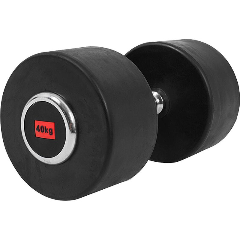 Foto van Gorilla sports dumbell - 40 kg - gietijzer (rubber coating)