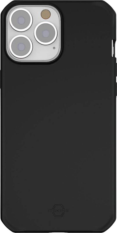 Foto van Itskins silk apple iphone 13 back cover zwart