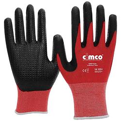 Foto van Cimco grip flex schwarz/rot 141231 breiweefsel werkhandschoen maat (handschoen): 10, xl en 388 1 paar