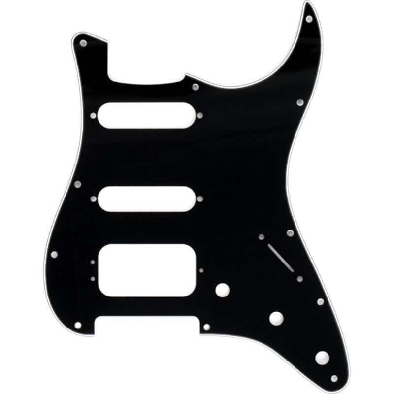 Foto van Fender 11-hole stratocaster h-s-s pickguard slagplaat voor fender stratocaster