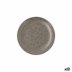Foto van Platt tallrik ariane oxide keramisch grijs (ø 21 cm) (12 stuks)