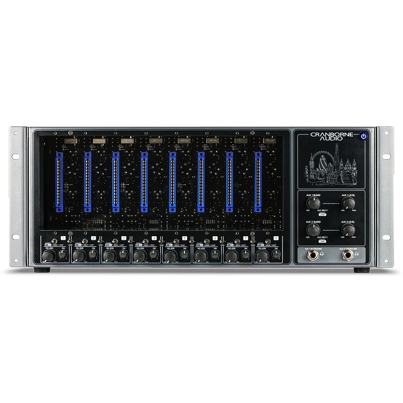 Foto van Cranborne audio 500adat 8-slot 500 series rack met adat