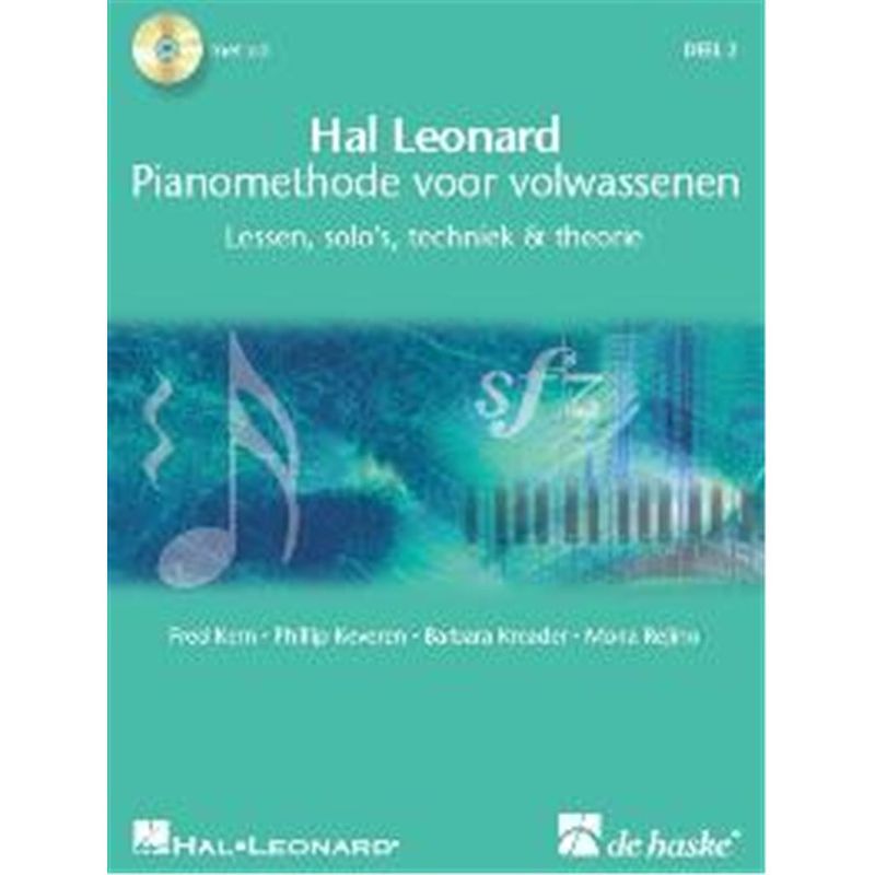 Foto van Hal leonard pianomethode voor volwassenen 2 pianoboek