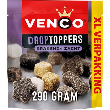 Foto van Venco droptoppers krakend & zacht xl 290g bij jumbo