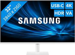Foto van Samsung ls32bm701upxen smart monitor m7 wit