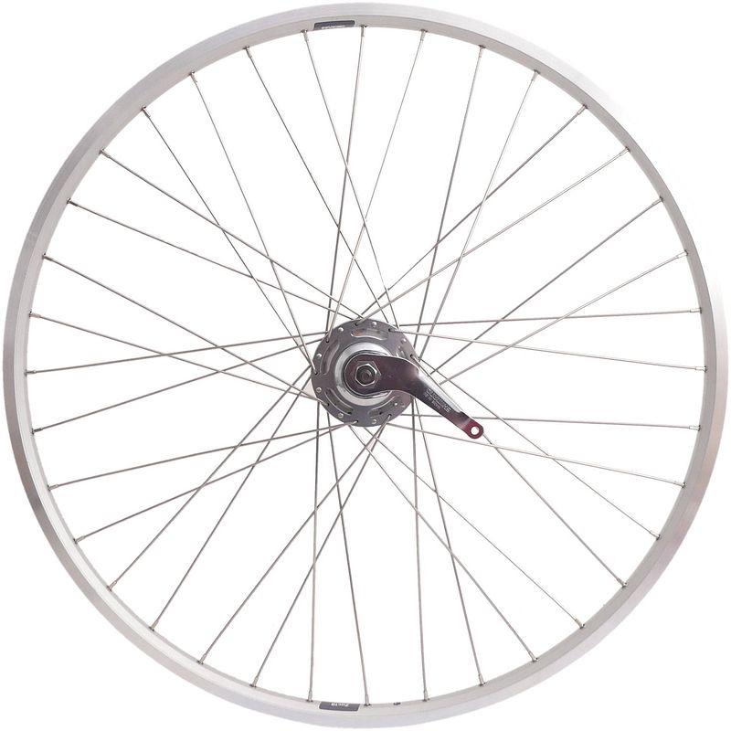 Foto van Achterwiel 28"" / 622 x 19c ryde zac19 velg met shimano nexus 7 remnaaf - zilver