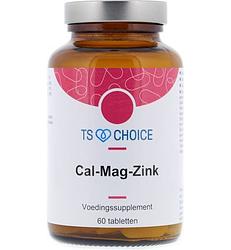 Foto van Ts choice calcium magnesium zink tabletten