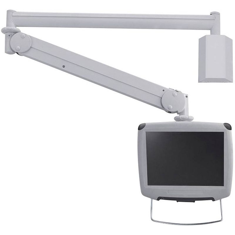 Foto van Neomounts by newstar fpma-haw100hc monitor-wandbeugel 1-voudig 25,4 cm (10) - 76,2 cm (30) in hoogte verstelbaar, kantelbaar, zwenkbaar