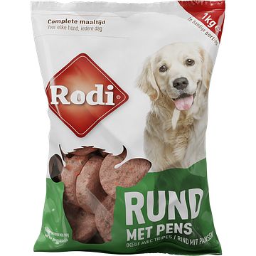 Foto van Rodi daily basics rund met pens 1kg bij jumbo