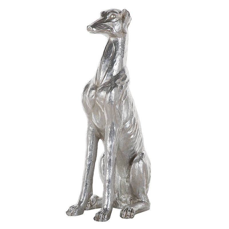 Foto van Beliani greyhound - decofiguur-zilver-polyresin