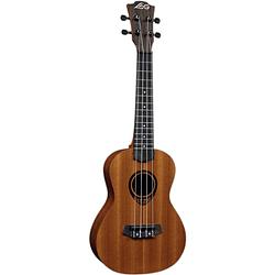 Foto van Lag guitars tiki uku 10 tku10c concert ukelele met gigbag