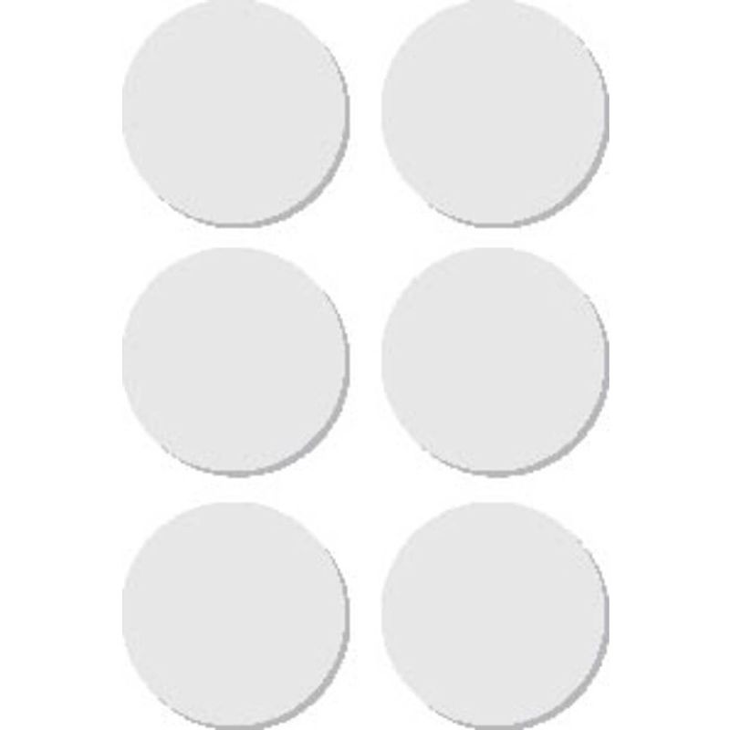 Foto van Apli ronde etiketten in etui diameter 32 mm, wit, 36 stuks, 6 per blad (2665)