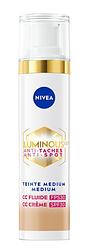 Foto van Nivea luminous630 antispot cc fluid spf30 - 02 medium