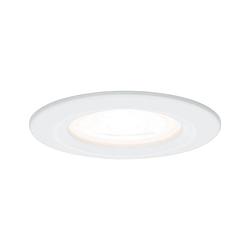 Foto van Paulmann nova inbouwlamp voor badkamer led gu10 6.5 w ip44 wit (mat)