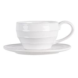 Foto van Clayre & eef kop en schotel ø 16*8 cm / 0.12l beige keramiek servies