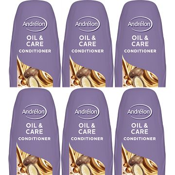 Foto van Andrelon conditioner oil& care 6 x 250ml aanbieding bij jumbo | 30% korting