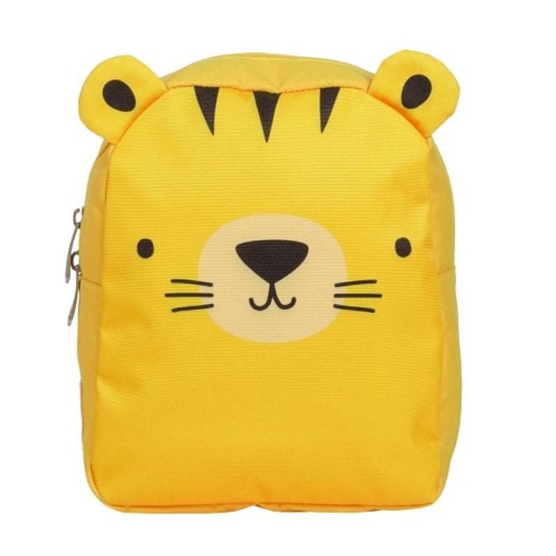 Foto van Little lovely rugzak tijger junior 5,5 liter polyester geel