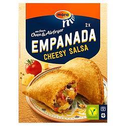 Foto van Mora oven & airfryer empanada cheesy salsa 2 x 70g bij jumbo