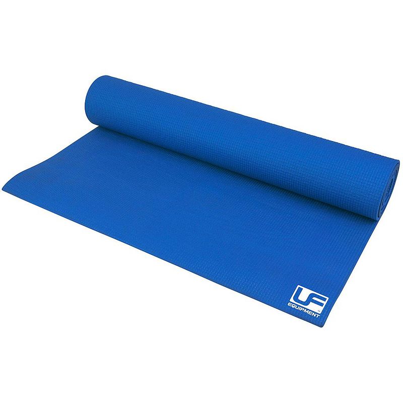 Foto van Urban fitness fitnessmat 183 x 61 x 0,04 cm pvc blauw