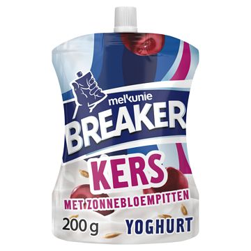 Foto van Melkunie breaker kers yoghurt 200g bij jumbo