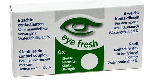 Foto van Eye fresh maandlenzen -5.25