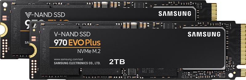 Foto van Samsung 970 evo plus m.2 2tb duo pack