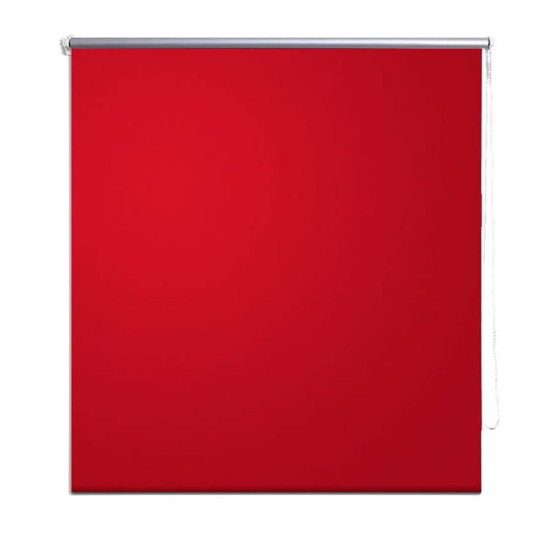 Foto van Rolgordijn verduisterend 80 x 230 cm rood