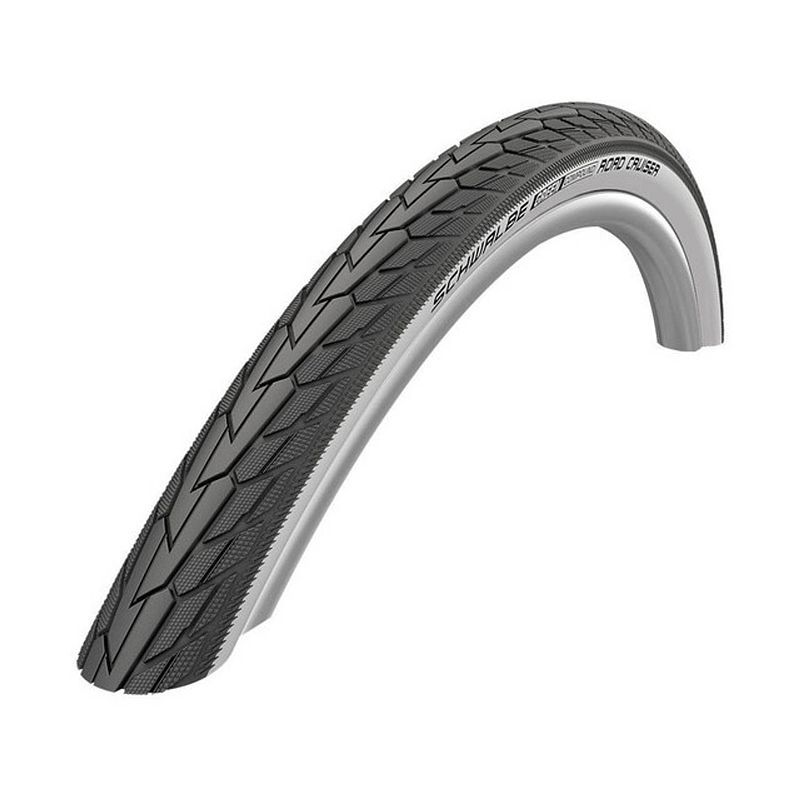 Foto van Schwalbe buitenband road cruiser 26 x 1.75 (47-559) zwart/wit